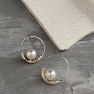 گوشواره مروارید تکنار