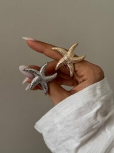 انگشتر ساحلی ستاره دریایی