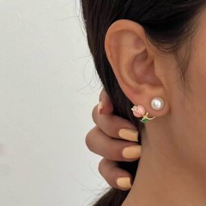 گوشواره غنچه و مروارید