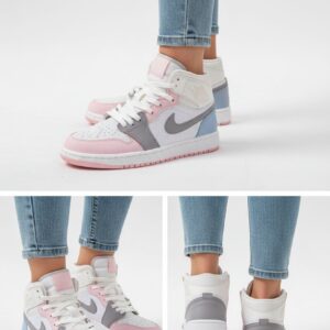 کتانی جردن وان صورتی