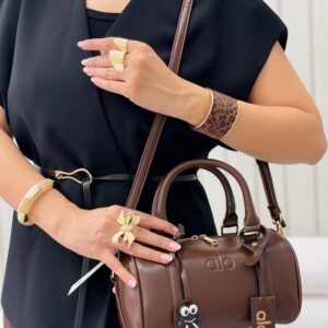 کیف زنانه چرمی گلوار