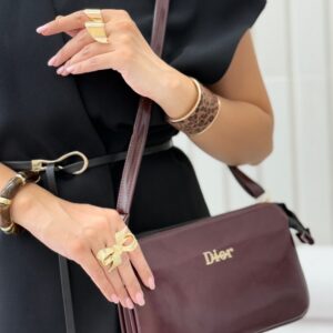 کیف زنانه چرم دیور اچین